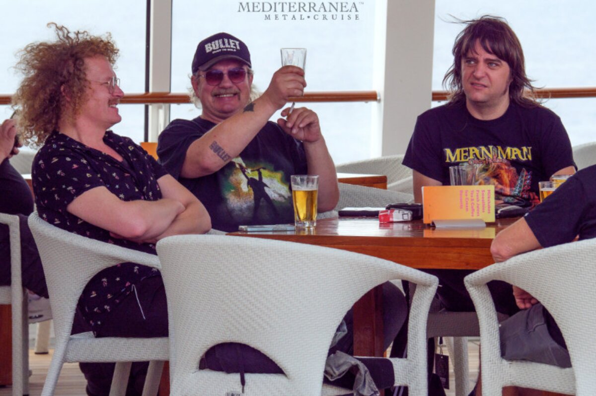 Mediterranea Metal Cruise at sea